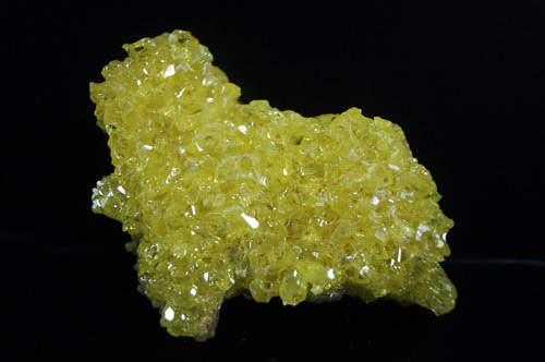 볼리비아 포토시산 원소광물 황 결정(Potosi, Bolivia Native element Sulfur  Crystal)-180407-2화석월드